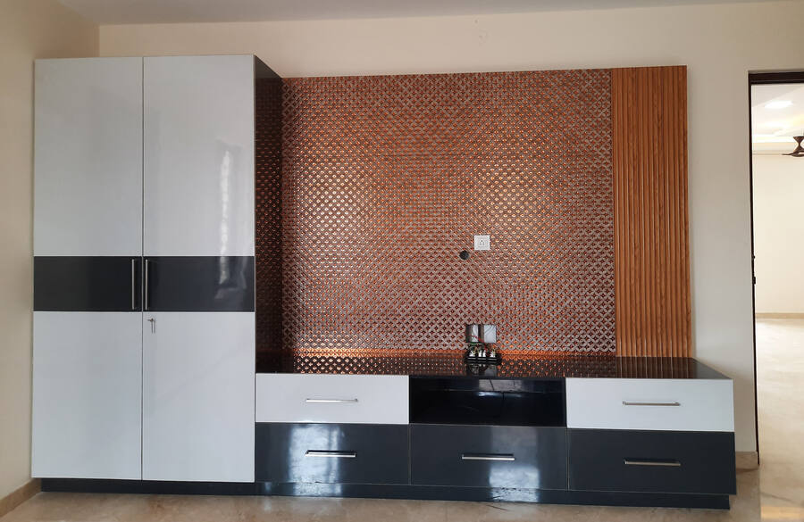 Media wall & storage joinery